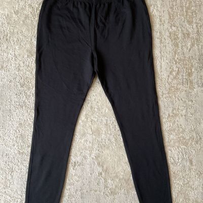 Splendid Women’s Solid Black Leggings Size XL